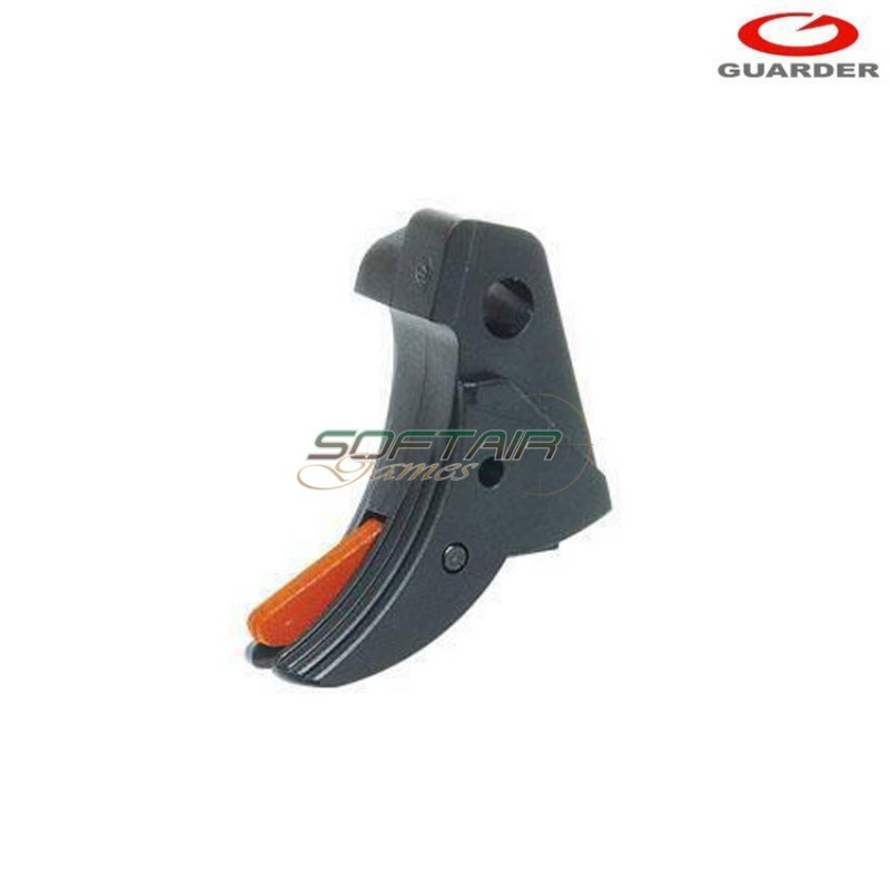 Trigger ridged Black/red For Glock Guarder (glk-84bk/red)
