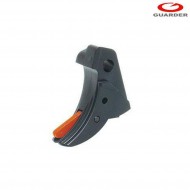 Trigger ridged Black/red For Glock Guarder (glk-84bk/red)