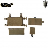 Tactical Mcr Set Frontale Per Vest Chest Rig Coyote Brown Tmc (tmc-3119-cb)