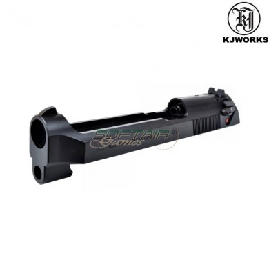 Set Slide & Air Kit Black For M9 Ggb1 Kjworks (kjw-caggb1)