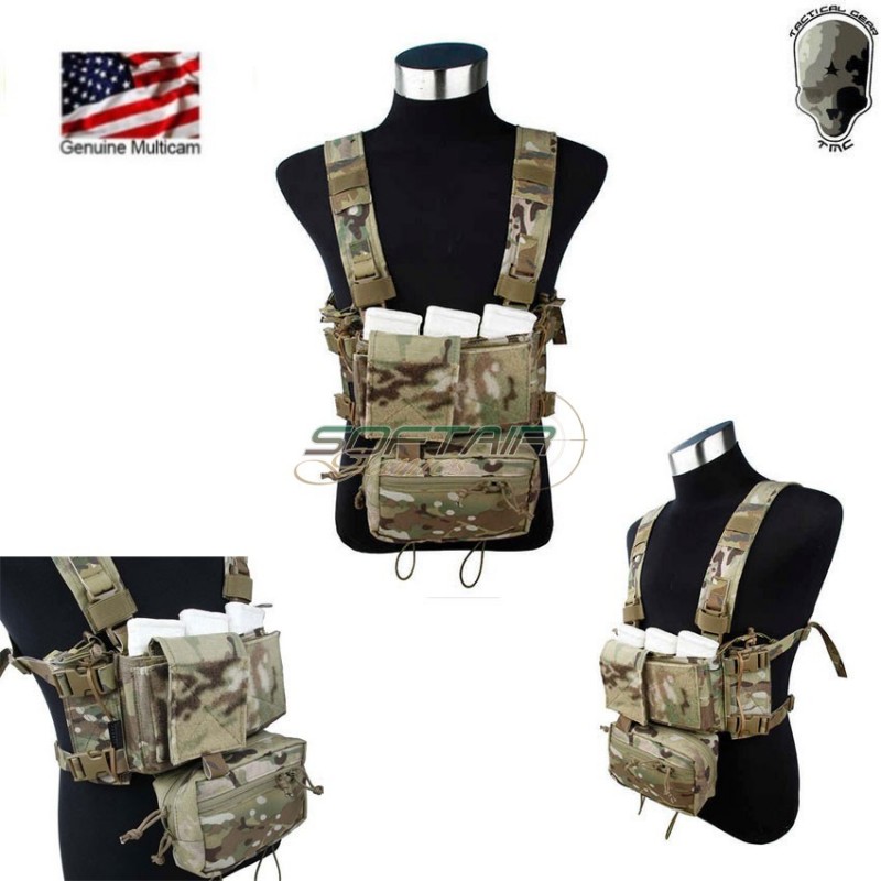 Modular Chest Ss Style Set Type A Multicam® Genuine Usa Tmc (tmc-3115-mc)