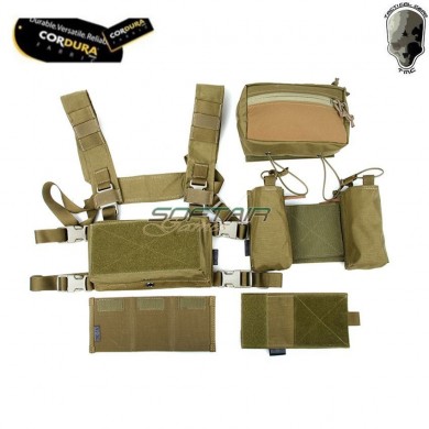 Modular Chest Ss Style Set Type A Khaki Tmc (tmc-3115-kk)