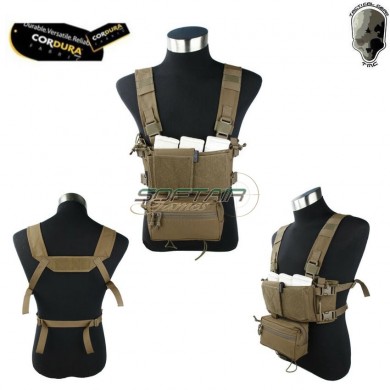 Modular Chest Ss Style Set Type A Coyote Brown Tmc (tmc-3115-cb)