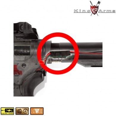 Fucile Elettrico Pdw 9mm Sbr Shorty Dark Earth King Arms (ka-ag-229-de)