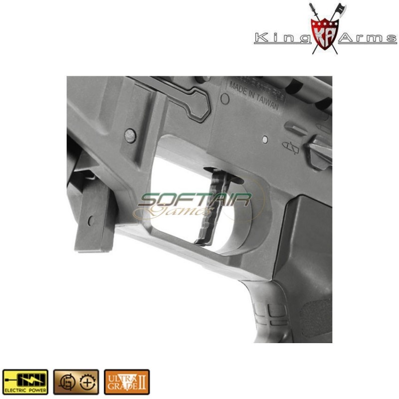 Electric Rifle Pdw 9mm Sbr Shorty Dark Earth King Arms (ka-ag-229-de)