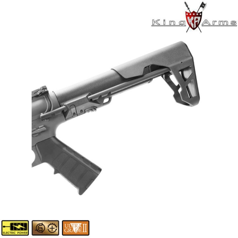 Fucile Elettrico Pdw 9mm Sbr Shorty Dark Earth King Arms (ka-ag-229-de)