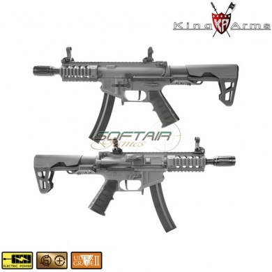 Electric Rifle Pdw 9mm Sbr Shorty Grey King Arms (ka-ag-229-gy)