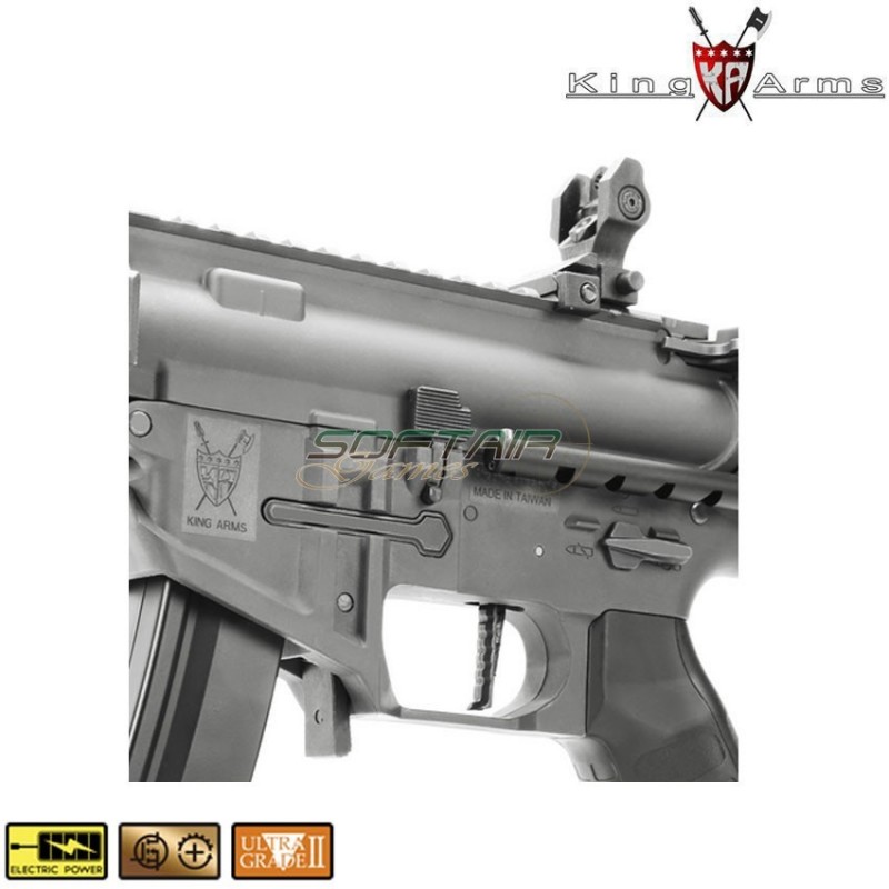 Fucile Elettrico Pdw 9mm Sbr Shorty Grey King Arms (ka-ag-229-gy)