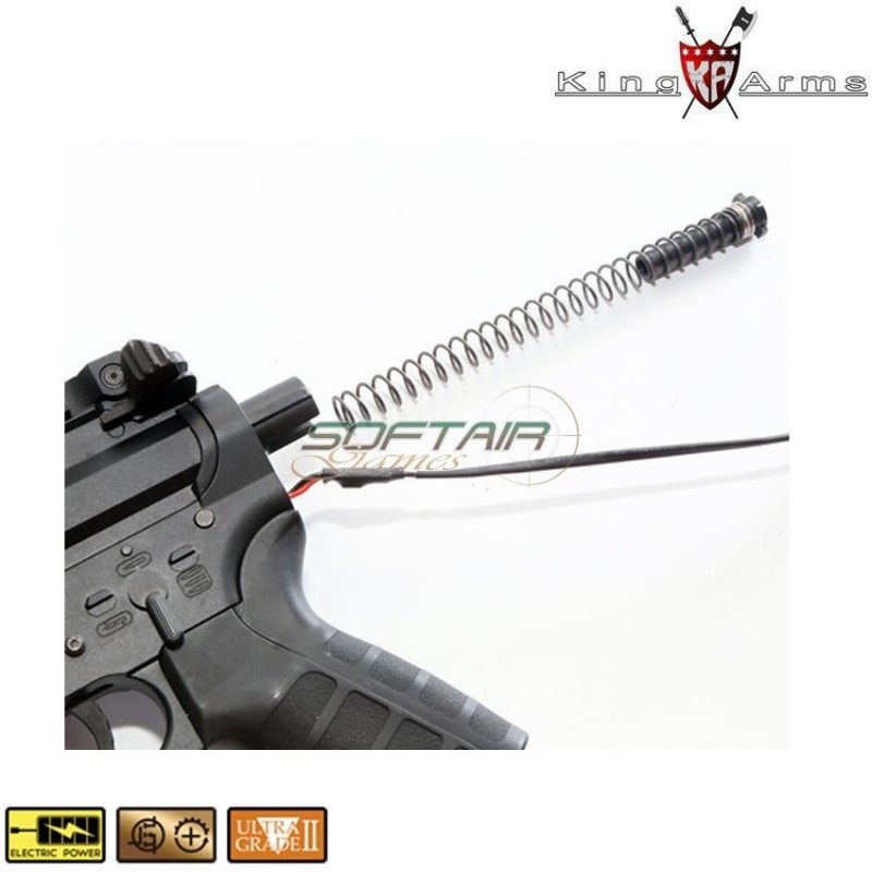 Electric Rifle Pdw 9mm Sbr Shorty King Arms - Softair Games - ASG Softair  San Marino