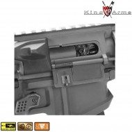 Fucile Elettrico Pdw 9mm Sbr Shorty Black & Blue King Arms (ka-ag-229-bb)