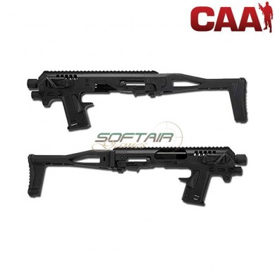 Micro Roni Carbine Black Conversion For Pistol Glock Caa (cad-sk-08-bk)