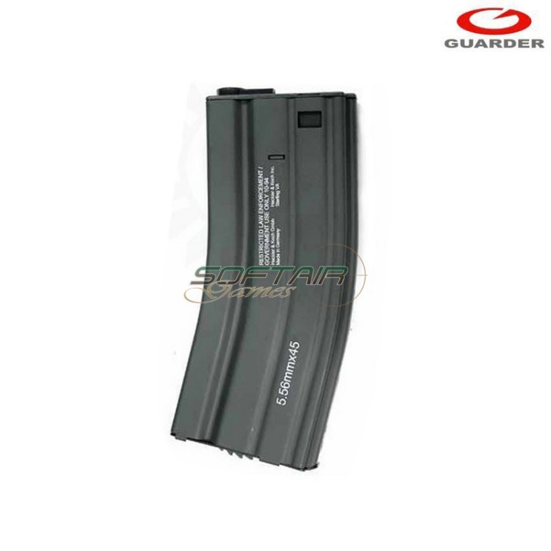 Caricatore Maggiorato 300bb Dark Gray Con Loghi Guarder (nb-31c) Caricatore Maggiorato 300bb Dark Gray Con Loghi Guarder (nb-31c)