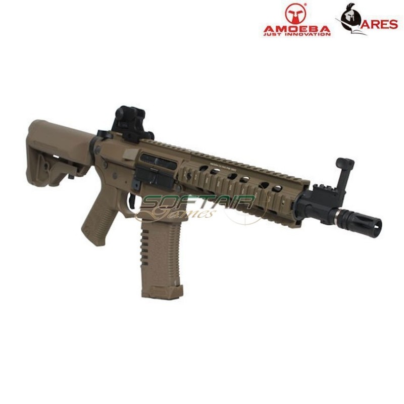 Fucile Elettrico Efcs Cg-002 C/speed Grilletto Dark Earth Assault Rifle Ares Amoeba (ar-am8t)