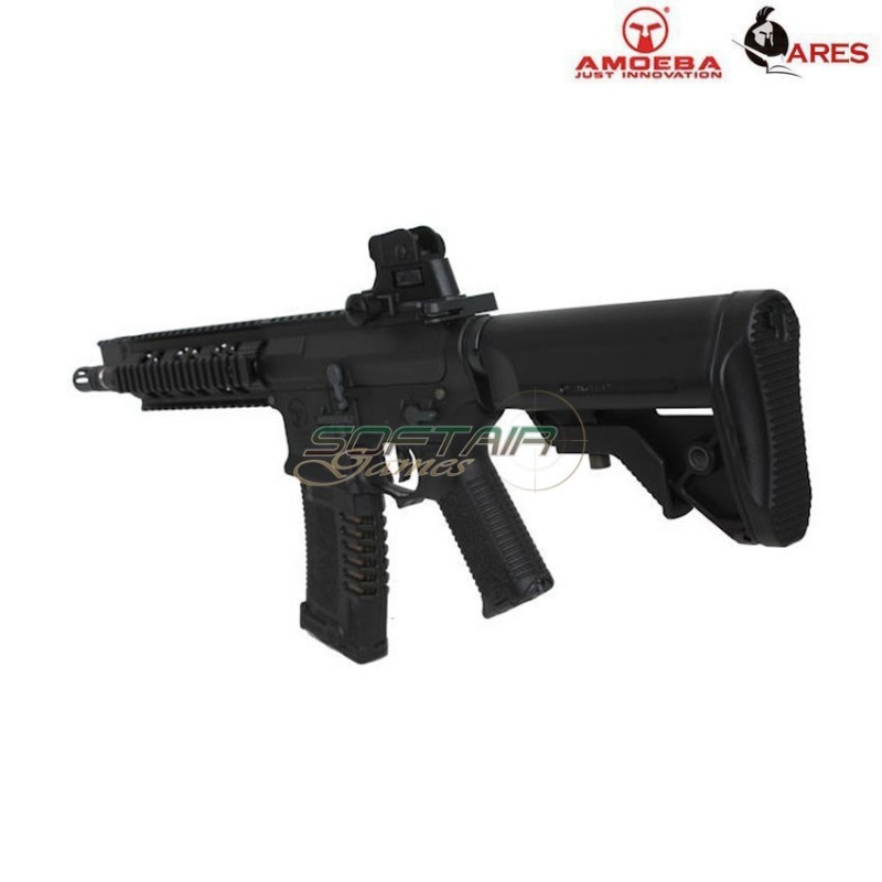 Electric Rifle Efcs Cg-002 W/speed Trigger Black Assault Rifle Ares Amoeba (ar-am8b)