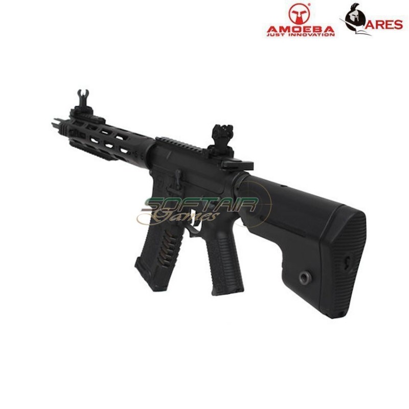 Electric Rifle Efcs Cg-003 W/speed Trigger Black Assault Rifle Ares Amoeba (ar-am9b)