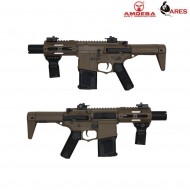 Electric Rifle Efcs Am-015 Dark Earth Stubby Mre Micro Cqb Ares Amoeba (ares-am-015-de)