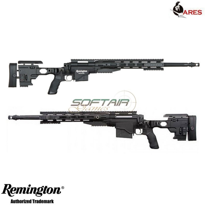 Spring Rifle Msr338 Cnc Sniper Rifle Black Ares (ar-msr010) - Softair Games  - ASG Softair San Marino