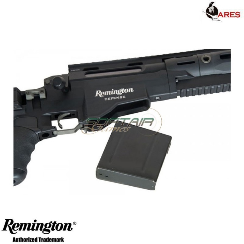 Spring Rifle Msr338 Cnc Sniper Rifle Black Ares (ar-msr010)