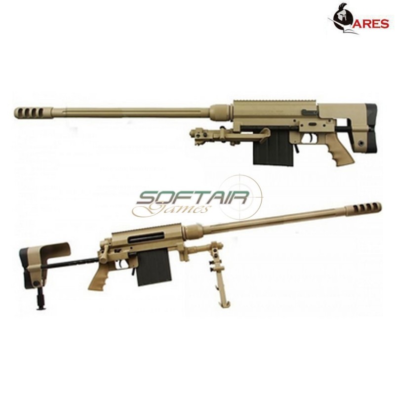Spring Rifle Edm M Sniper Rifle Tan Ares Ar Lsr Softair Games Asg Softair San Marino