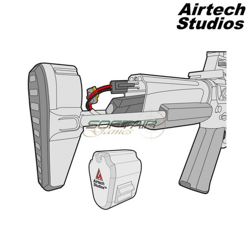 Tanker Battery Extension Unit For Trident Mkii Pdw & Alpha Sdp Pdw Black Airtech Studios (as-909915) Tanker Battery Extension Unit For Trident Mkii Pdw & Alpha Sdp Pdw Black Airtech Studios (as-909915)