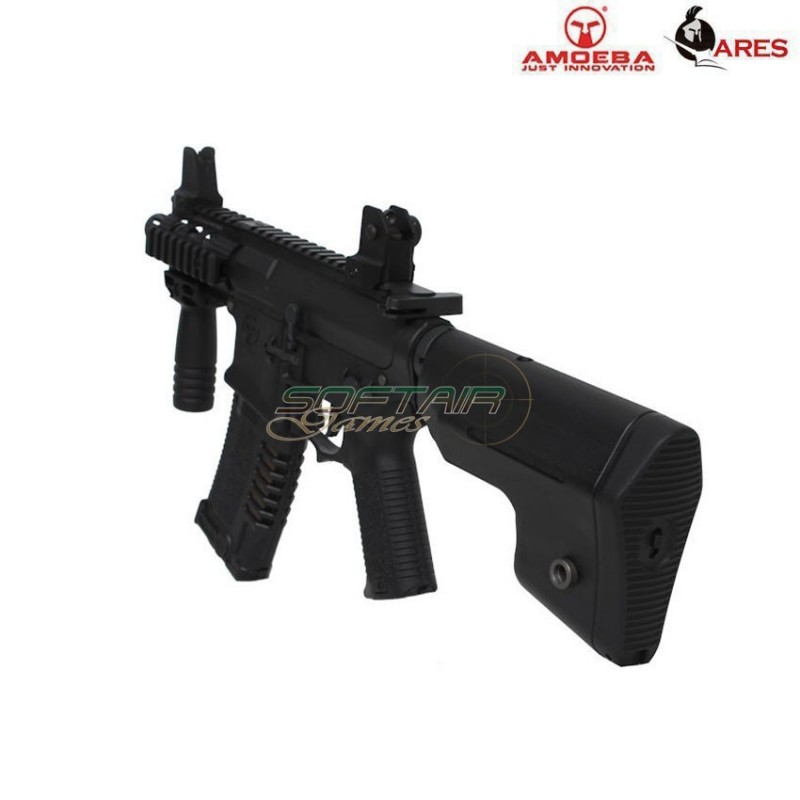 Electric Rifle Efcs Cg-001 W/speed Trigger Black Assault Rifle Ares Amoeba (ar-am7b)