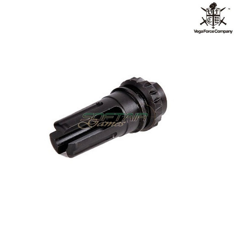 Flash Hider Aac Ccw Steel Scar L Type 3 Plung Vfc (vf9-fhr3prong01) Flash Hider Aac Ccw Steel Scar L Type 3 Plung Vfc (vf9-fhr3prong01)