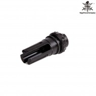 Flash Hider Aac Ccw Steel Scar L Type 3 Plung Vfc (vf9-fhr3prong01) Flash Hider Aac Ccw Steel Scar L Type 3 Plung Vfc (vf9-fhr3prong01)