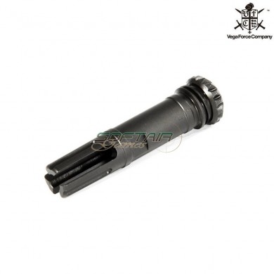 Flash Hider Aac Ccw Steel Scar H Type 3 Plung Vfc (vf9-fhr3prong02)