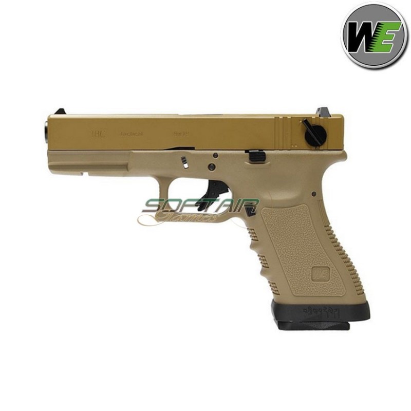 Pistola Gas G18 V2 Gen.3 Tan/de Scarellante We (we-22290)