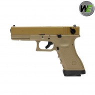 Pistola Gas G18 V2 Gen.3 Tan/de Scarellante We (we-22290)