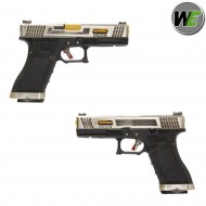 Pistola Gas G17 E Force Tan Scarellante Silver/gold We (we-26033/wg01wet-4)