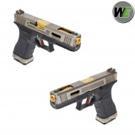 Pistola Gas G17 E Force Black Scarellante Silver/gold We (we-26032)