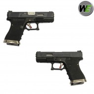 Pistola Gas G19 E Force Black Scarellante Black/silver We (we-22280) Pistola Gas G19 E Force Black Scarellante Black/silver We (we-22280)