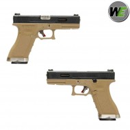 Pistola Gas G17 E Force Black Scarellante Black/gold We (we-wg01wet-1)