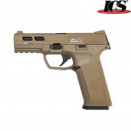 Pistola A Gas Gbb Ble-xae Tan Ics (ics-23973)