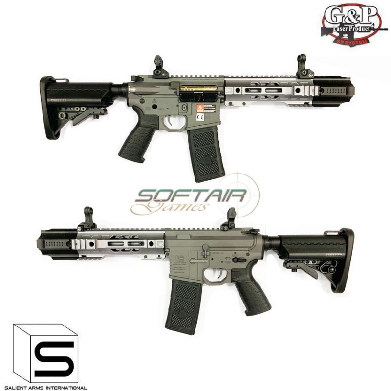Electric Rifle Cqb Salient E.g.t. Salient Arms Gry Grey G&p (gp-egt006gy) Electric Rifle Cqb Salient E.g.t. Salient Arms Gry Grey G&p (gp-egt006gy)