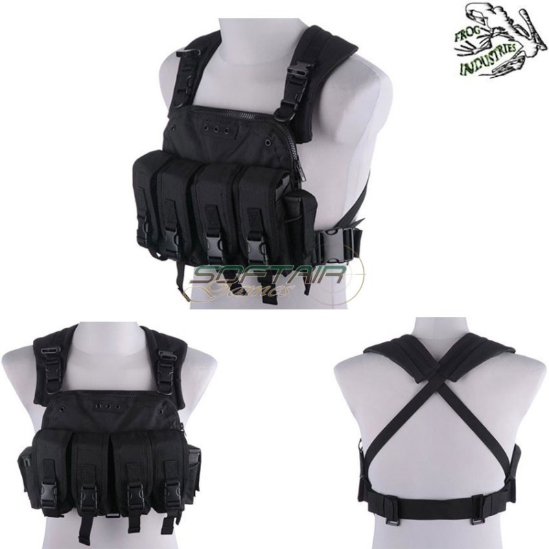 Commander Chest Rig Black Frog Industries® (fi-018838-bk)