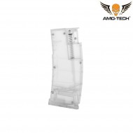 New Version Type Speedloader 500bb White Amo-tech® (amt-024380-wh)