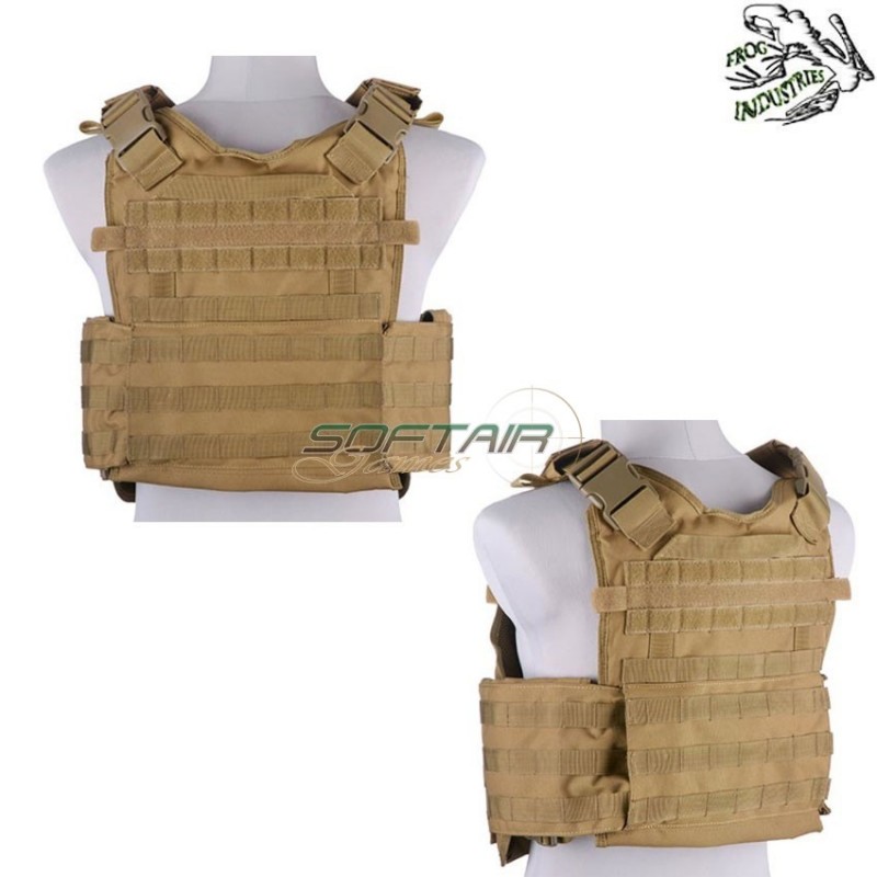 Tactical Armor Carrier Tactical Coyote Frog Industries® (fi-018836-tan)