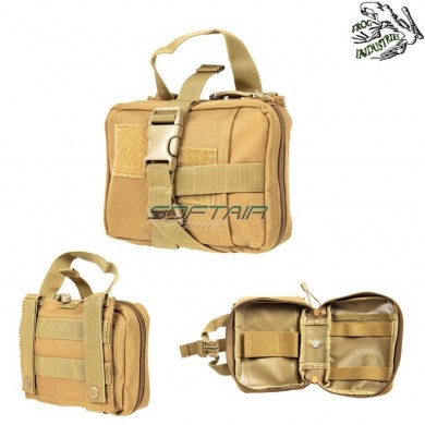 Medcal/utility Small Rip Away Pouch Coyote Frog Industries® (fi-023996-tan)
