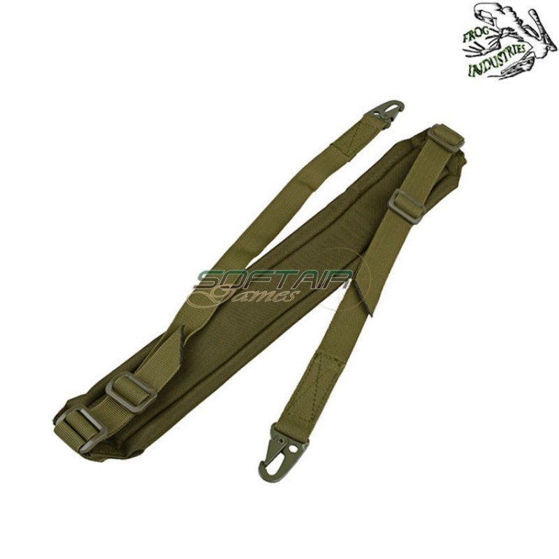 Cinghia Due Punti Olive Drab Imbottita Frog Industries® (fi-007450-od)