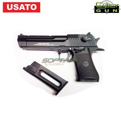 Used Pistol Co2 Desert Eagle Full Auto Black Cybergun (us-72)