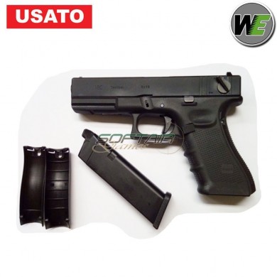 Used Glock G18 Black Gas We (us-76)