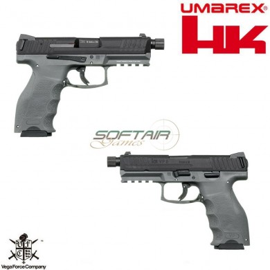 Gas Pistol Heckler & Koch Vp9 Tactical Grey Blowback Umarex (um-23640)