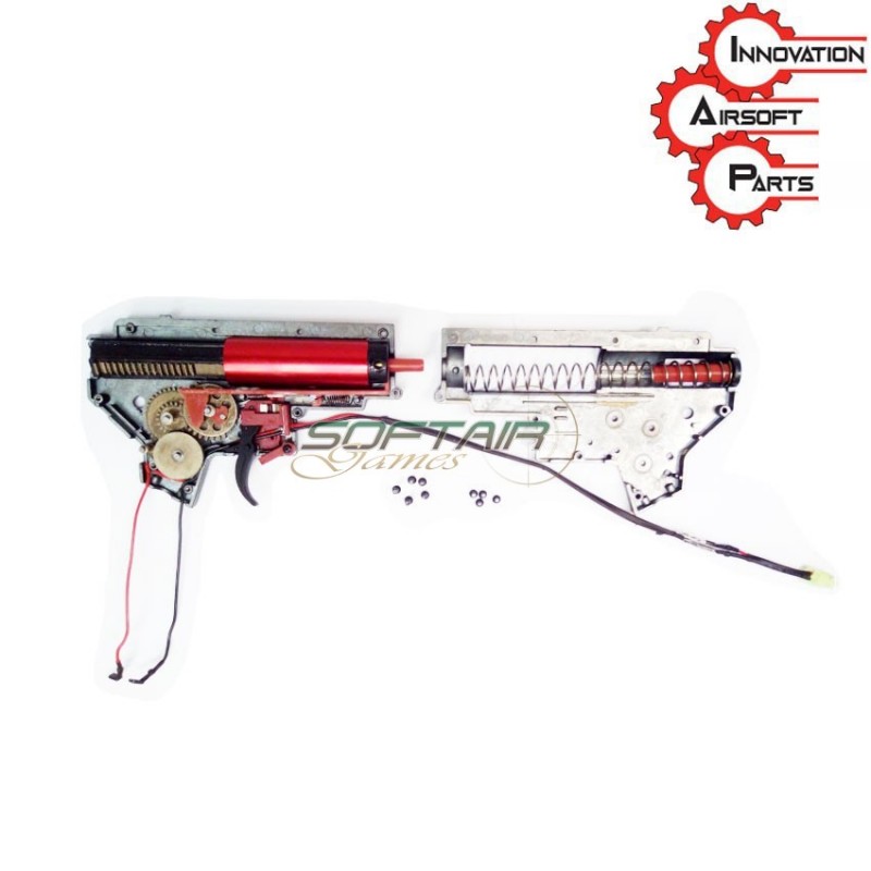 Gearbox Completo 8mm Ver.2 Qd M4/m16 Anteriore Innovation Airsoft Parts (iap-3) Gearbox Completo 8mm Ver.2 Qd M4/m16 Anteriore Innovation Airsoft Parts (iap-3)