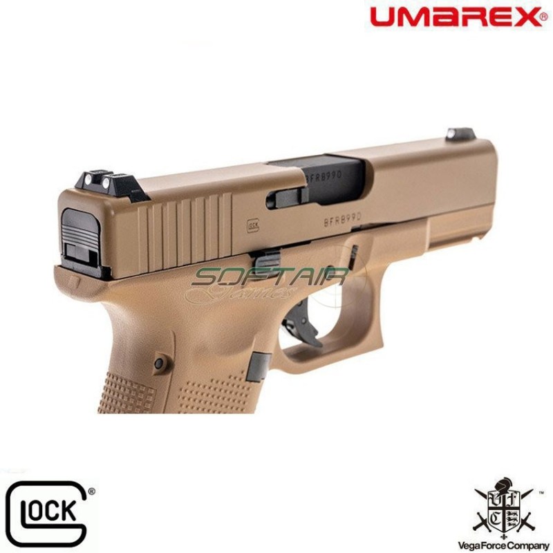Gas Gbb Pistol Glock 19x Fde Vfc Umarex (um-2.6459)