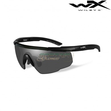 Eyewear Saber Advenced Lens Smoke & Frame Matt Black Wiley X (wix-wx-302)