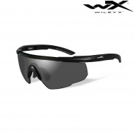 Occhiale Saber Advenced Lente Smoke & Telaio Nero Opaco Wiley X (wix-wx-302) Occhiale Saber Advenced Lente Smoke & Telaio Nero Opaco Wiley X (wix-wx-302)