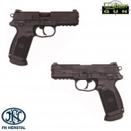 Gbb Gas Pistol Fn Herstal Fnx-45 Civilian Black Blowback Cybergun (200514)