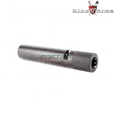 Silenziatore Tracciante Qd Mock Black Navy Seals King Arms (ka-sil-83-01-bk)